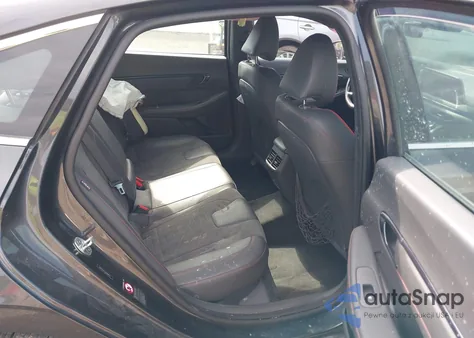 2021 Hyundai Sonata N Line z USA, uszkodzony, nr VIN 5NPEK4JC5MH108963